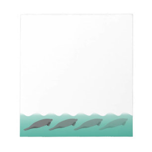 Vanishing Manatees notepad - customisable
