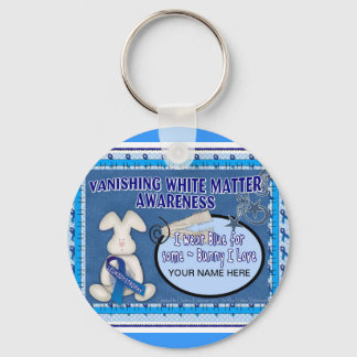 VANISHING WHITE MATTER _SOME-BUNNY I LOVE KEY RING