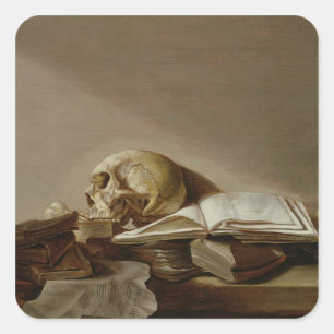 Vanitas 2 square sticker