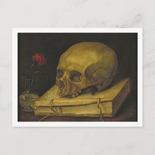 Vanitas, c.1644 (oil on canvas) postcard