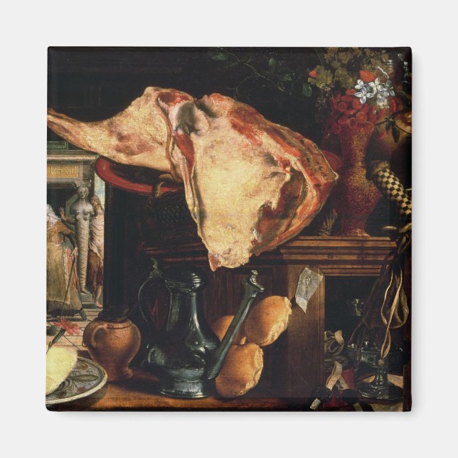 Vanitas still life , 1552 magnet (Front)