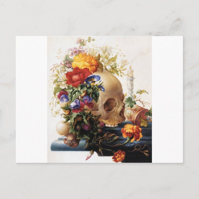Vanitas - The Skull Postcard (Front)