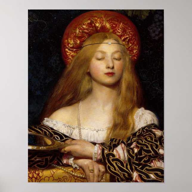 Vanity - A Mediaeval Maiden Poster (Front)