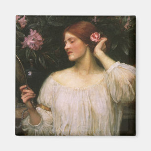 Vanity by John William Waterhouse Magnet