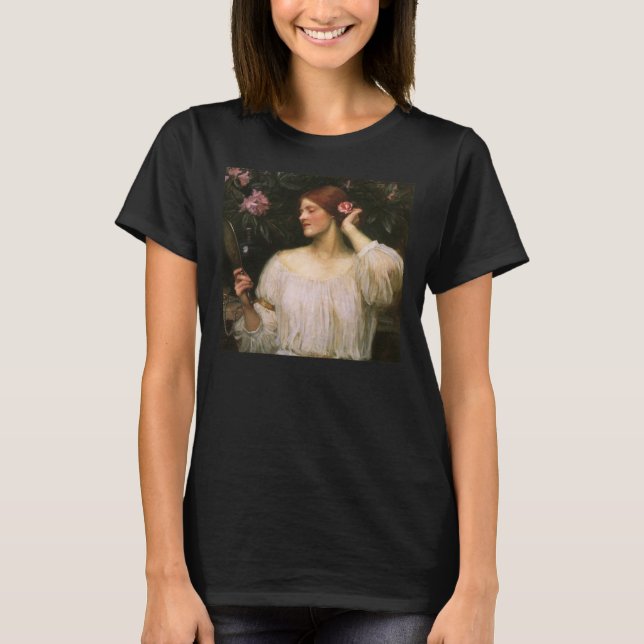 Vanity by John William Waterhouse T-Shirt (Front)