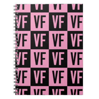 Vanity Fur Mag VF Pink Notebook