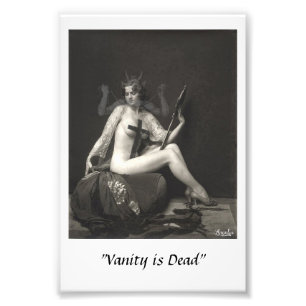 Vanity is Dead Photo Print