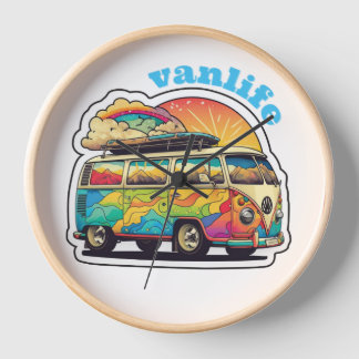 Vanlife Live Clock