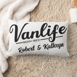"VanLife" Personalised Lumbar Cushion