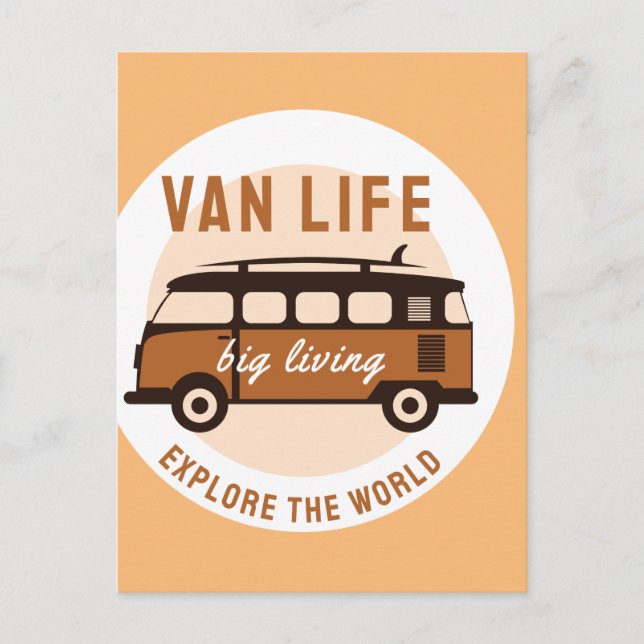 vanlife   postcard (Front)