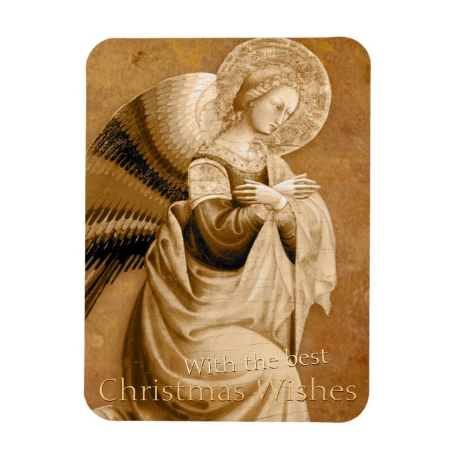 Vanni Annunciation Angel CC0591 Christmas Magnet (Vertical)