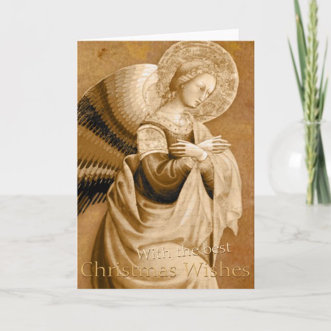 Vanni Annunciation Angel CC0592 Christmas Card (Front)