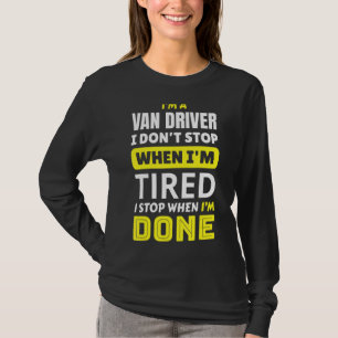 Vannin Van Life Retro Van Vanner Vantasy Camper T-Shirt