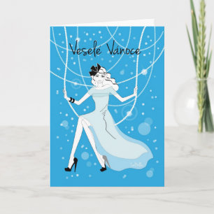 Vánoční pohled holiday card