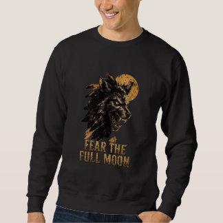 VANOSTÈ Fear the Full Moon Graphic | Halloween Sweatshirt