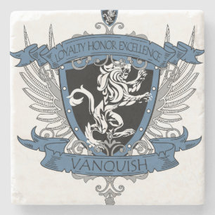 Vanquish Coat of Stone Coaster