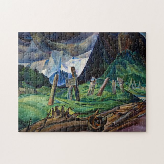Vanquished, 1930 by Emily Carr Jigsaw Puzzle (Horizontal)