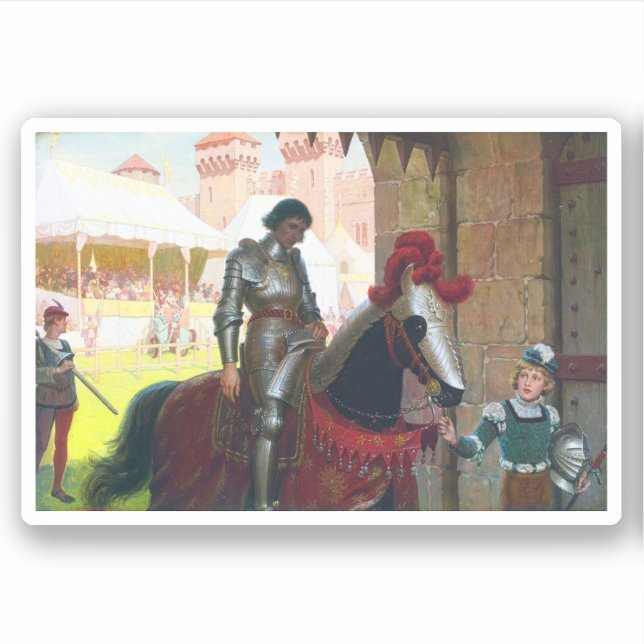 Vanquished, by Edmund Blair Leighton (Front)