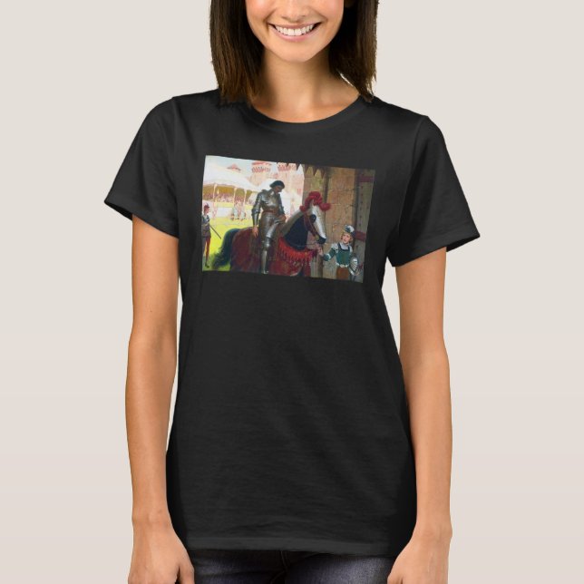 Vanquished, by Edmund Blair Leighton T-Shirt (Front)