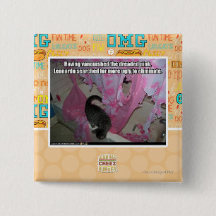 Vanquished the dreaded pink 15 cm square badge