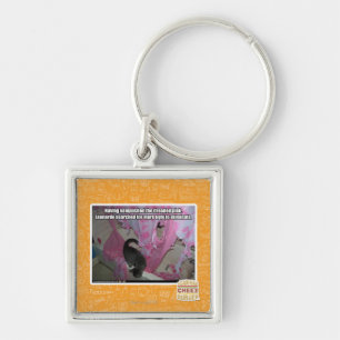 Vanquished the dreaded pink key ring