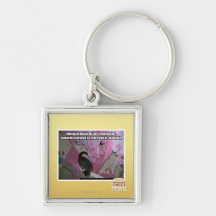 Vanquished the dreaded pink key ring