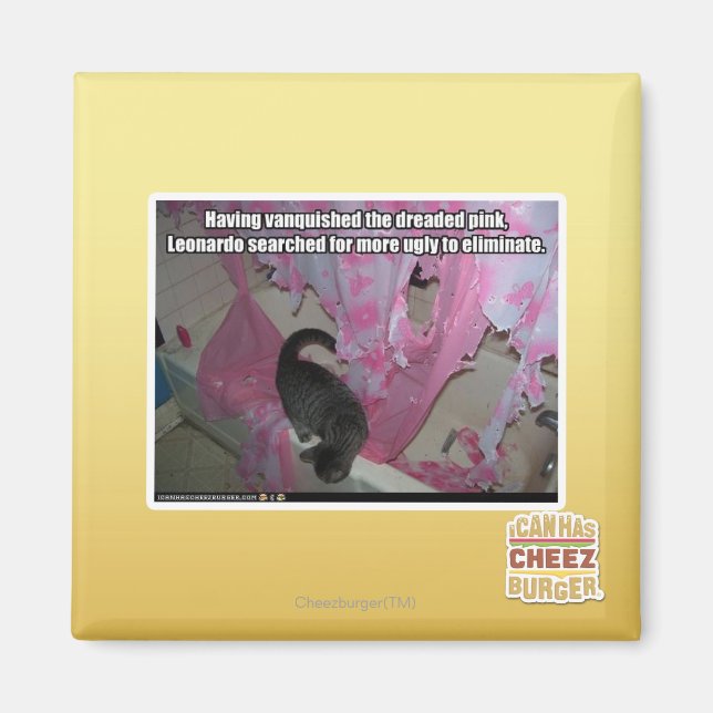 Vanquished the dreaded pink magnet (Front)