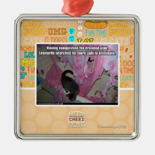 Vanquished the dreaded pink metal tree decoration