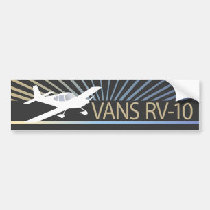 Vans RV-10 Bumper Sticker