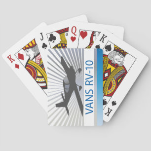 Vans RV-10 Playing Cards