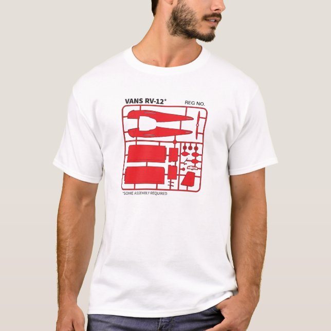 Vans RV-12, Some Assembly Required T-Shirt (Front)