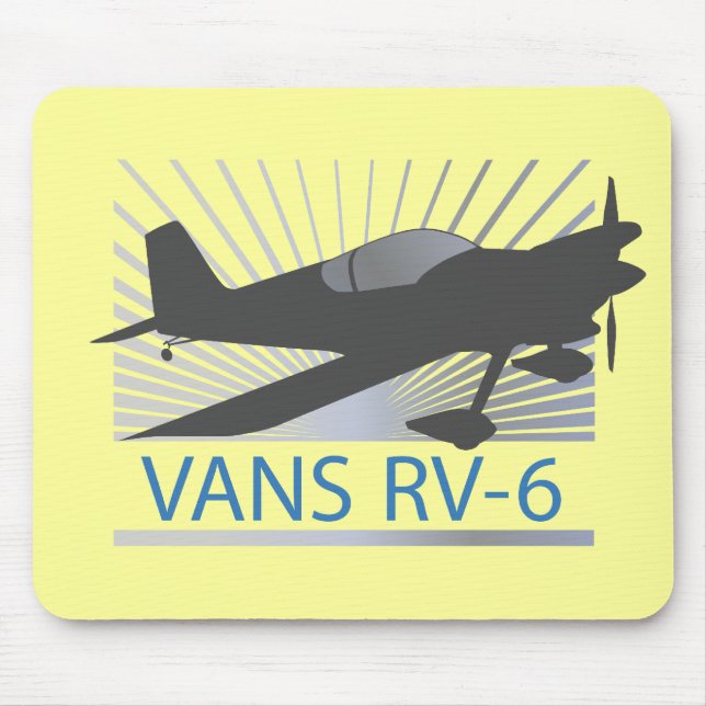 Vans RV-6 Mouse Pad (Front)
