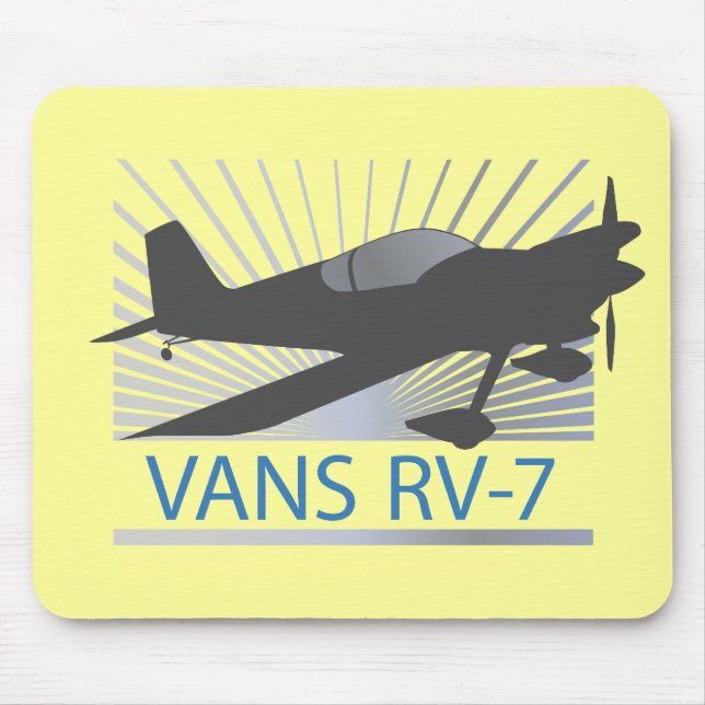 Vans RV-7 Aeroplane Mouse Pad (Front)