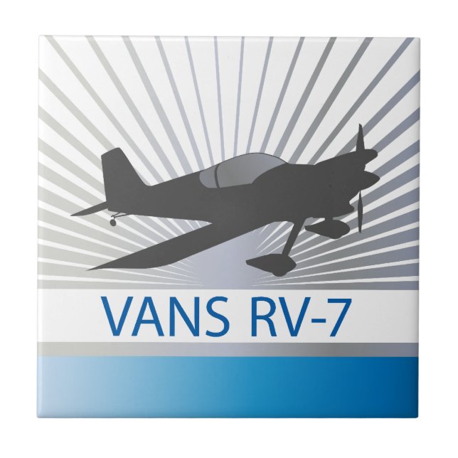 Vans RV-7 Aeroplane Tile (Front)