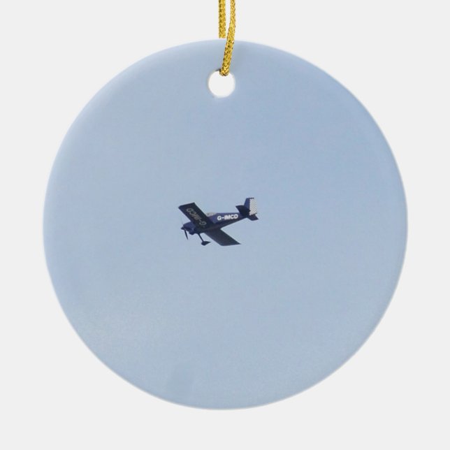 Vans RV-7 Light Aeroplane Ceramic Ornament (Front)