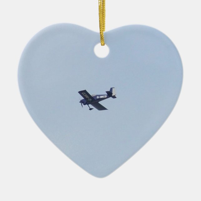 Vans RV-7 Light Aeroplane Ceramic Ornament (Front)