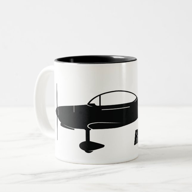 Vans RV-8 Two-Tone Coffee Mug (Front Left)