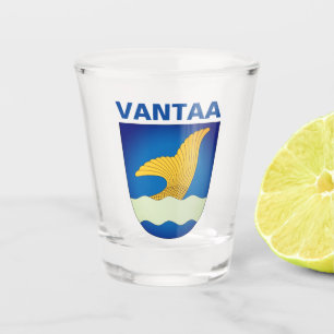 Vantaa coat of arms (Finland) Shot Glass