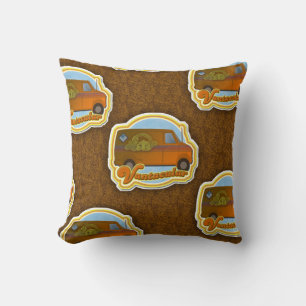 Vantacular fantastic Van Shag Pattern Cushion