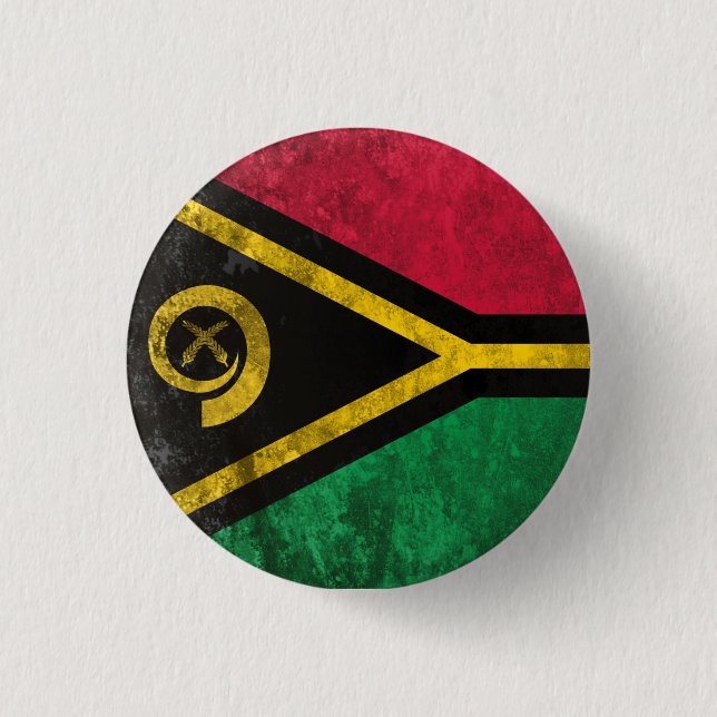 Vanuatu 3 Cm Round Badge (Front)