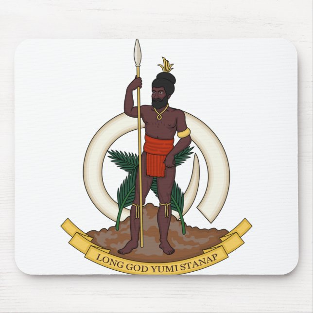 vanuatu emblem mouse pad (Front)