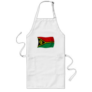 Vanuatu Flag Apron
