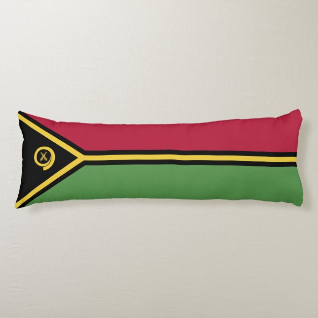 Vanuatu flag body cushion (Front)
