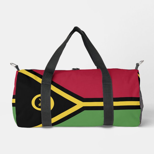 Vanuatu flag duffle bag (Front)