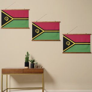Vanuatu flag hanging tapestry