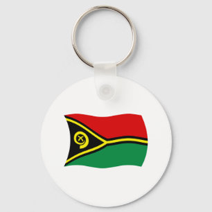 Vanuatu Flag Keychain