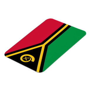 Vanuatu - Flag - Magnet