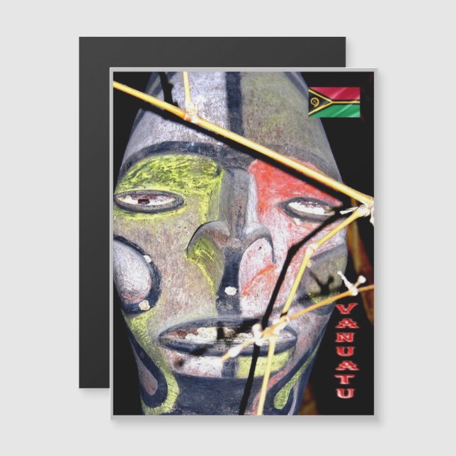 Vanuatu - Mask - (Front/Back)