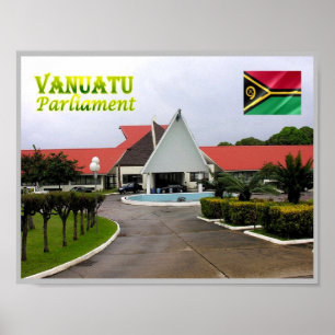 Vanuatu  Parliament - Poster