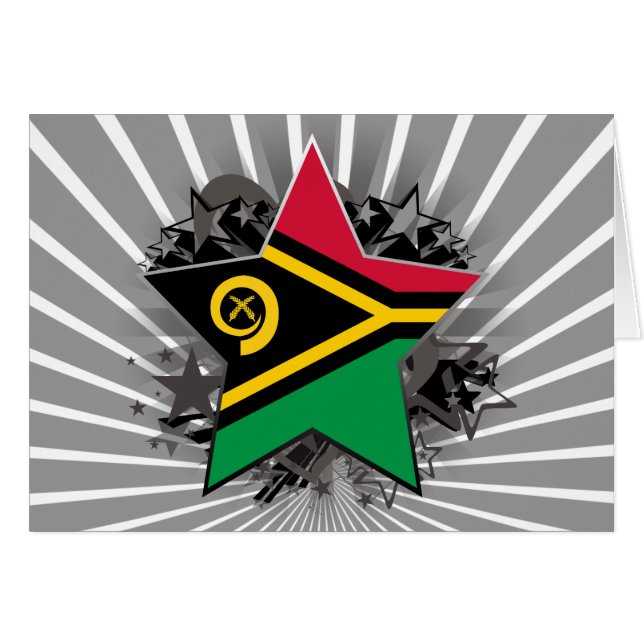 Vanuatu Star (Front Horizontal)